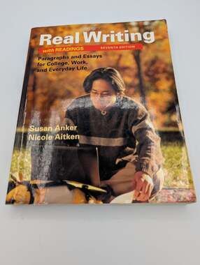 Real Writing with Readings : Paragraphs and Essays for College, Work, and...